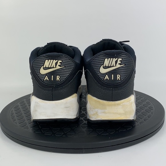 Nike Air Max 90 Essential Black/White Running Shoes 616730-012 Women's Size 8.5 - Picture 7 of 13